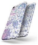 Purple & Blue Flowered - Skin-kit for the iPhone 8 or 8 Plus