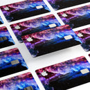 Purple Blue and Pink Cloud Galaxy - Premium Protective Decal Skin-Kit for the Apple Credit Card