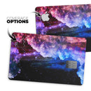 Purple Blue and Pink Cloud Galaxy - Premium Protective Decal Skin-Kit for the Apple Credit Card