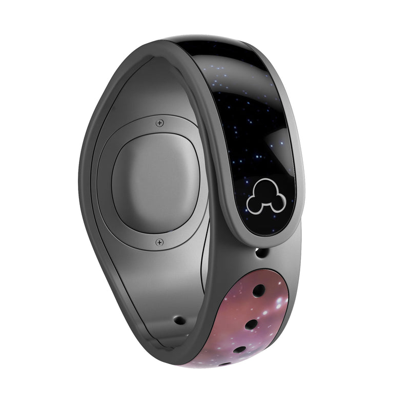 Purple Blue and Pink Cloud Galaxy - Decal Skin Wrap Kit for the Disney Magic Band