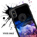 Purple Blue and Pink Cloud Galaxy - Skin Kit for the iPhone OtterBox Cases