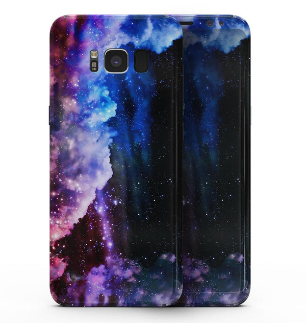 Purple Blue and Pink Cloud Galaxy - Samsung Galaxy S8 Full-Body Skin Kit