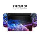 Purple Blue and Pink Cloud Galaxy // Skin Decal Wrap Kit for Nintendo Switch Console & Dock, Joy-Cons, Pro Controller, Lite, 3DS XL, 2DS XL, DSi, or Wii - Vinyl Skin Wrap for Nintendo Switch 2, OLED, Lite, Pro Controller, Wii & Classic Handhelds