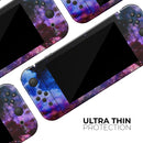 Purple Blue and Pink Cloud Galaxy // Skin Decal Wrap Kit for Nintendo Switch Console & Dock, Joy-Cons, Pro Controller, Lite, 3DS XL, 2DS XL, DSi, or Wii - Vinyl Skin Wrap for Nintendo Switch 2, OLED, Lite, Pro Controller, Wii & Classic Handhelds