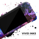 Purple Blue and Pink Cloud Galaxy // Skin Decal Wrap Kit for Nintendo Switch Console & Dock, Joy-Cons, Pro Controller, Lite, 3DS XL, 2DS XL, DSi, or Wii - Vinyl Skin Wrap for Nintendo Switch 2, OLED, Lite, Pro Controller, Wii & Classic Handhelds