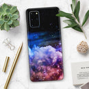 Purple Blue and Pink Cloud Galaxy - Premium Vinyl Skin Decal for Samsung Galaxy S25 Ultra, S24, S23, S22 & All Galaxy S Models