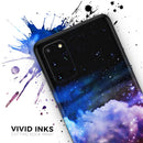 Purple Blue and Pink Cloud Galaxy - Premium Vinyl Skin Decal for Samsung Galaxy S25 Ultra, S24, S23, S22 & All Galaxy S Models
