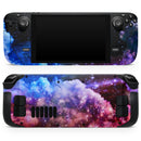 Purple Blue and Pink Cloud Galaxy // Vinyl Skin Wrap for Steam Deck OLED & Steam Deck (LCD) — Soft Matte or Ultra Gloss