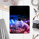 Purple Blue and Pink Cloud Galaxy - Full Body Skin Decal for the Apple iPad Pro 12.9", 11", 10.5", 9.7", Air or Mini (All Models Available)