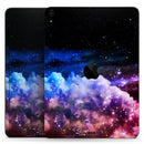 Purple Blue and Pink Cloud Galaxy - Full Body Skin Decal for the Apple iPad Pro 12.9", 11", 10.5", 9.7", Air or Mini (All Models Available)