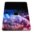 Purple Blue and Pink Cloud Galaxy - Full Body Skin Decal for the Apple iPad Pro 12.9", 11", 10.5", 9.7", Air or Mini (All Models Available)