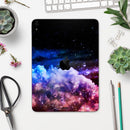 Purple Blue and Pink Cloud Galaxy - Full Body Skin Decal for the Apple iPad Pro 12.9", 11", 10.5", 9.7", Air or Mini (All Models Available)