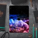 Purple Blue and Pink Cloud Galaxy - Full Body Skin Decal for the Apple iPad Pro 12.9", 11", 10.5", 9.7", Air or Mini (All Models Available)