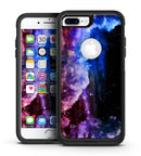 Purple and White Unfocued Orbs of Light - iPhone 7 or 7 Plus Commuter Case Skin Kit