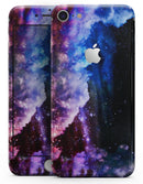 Purple Blue and Pink Cloud Galaxy - Skin-kit for the iPhone 8 or 8 Plus