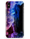 Purple Blue and Pink Cloud Galaxy - iPhone X Clipit Case