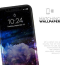 Purple Blue and Pink Cloud Galaxy - Protective Skin Wrap & Decal – Compatible with iPhone SE to iPhone 17 Pro Max (All Models)