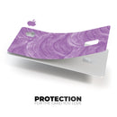 Purple Brush Strokes - Premium Protective Decal Skin-Kit for the Apple Credit Card