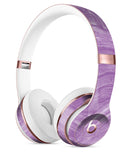 Purple Brush Strokes Full-Body Skin Kit for the Beats by Dre Solo 3 Wireless Headphones