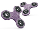 Purple Brush Strokes Full-Body Fidget Spinner Skin-Kit