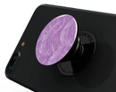 Purple Brush Strokes - Skin Kit for PopSockets and other Smartphone Extendable Grips & Stands