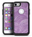 Purple Blue and Pink Cloud Galaxy - iPhone 7 or 7 Plus Commuter Case Skin Kit