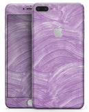 Purple Brush Strokes - Skin-kit for the iPhone 8 or 8 Plus