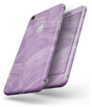 Purple Brush Strokes - Skin-kit for the iPhone 8 or 8 Plus