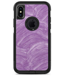 Purple Brush Strokes - iPhone X OtterBox Case & Skin Kits