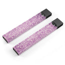 Purple Damask Grunge Pattern  - Premium Decal Protective Skin-Wrap Sticker compatible with the Juul Labs vaping device