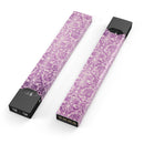 Purple Damask Grunge Pattern  - Premium Decal Protective Skin-Wrap Sticker compatible with the Juul Labs vaping device