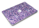 Purple Damask Watercolor Pattern - MacBook Air Skin Kit