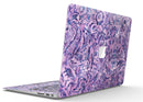Purple Damask Watercolor Pattern - MacBook Air Skin Kit