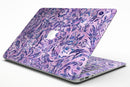 Purple Damask Watercolor Pattern - MacBook Air Skin Kit