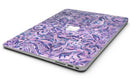 Purple Damask Watercolor Pattern - MacBook Air Skin Kit
