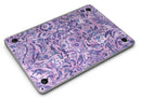 Purple Damask Watercolor Pattern - MacBook Air Skin Kit
