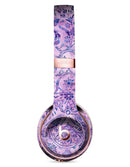 Purple Damask Watercolor Pattern Full-Body Skin Kit for the Beats by Dre Solo 3 Wireless Headphones