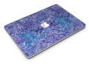Purple Damask v2 Watercolor Pattern V2 - MacBook Air Skin Kit