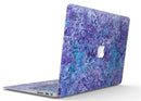 Purple Damask v2 Watercolor Pattern V2 - MacBook Air Skin Kit