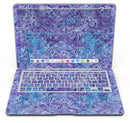 Purple Damask v2 Watercolor Pattern V2 - MacBook Air Skin Kit