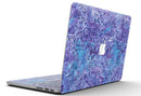 Purple Damask v2 Watercolor Pattern V2 - MacBook Pro with Retina Display Full-Coverage Skin Kit
