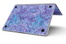 Purple Damask v2 Watercolor Pattern V2 - MacBook Pro with Retina Display Full-Coverage Skin Kit