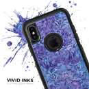 Purple Damask v2 Watercolor Pattern V2 - Skin Kit for the iPhone OtterBox Cases