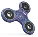 Purple Damask v2 Watercolor Pattern V2 Full-Body Fidget Spinner Skin-Kit