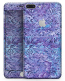 Purple Damask v2 Watercolor Pattern V2 - Skin-kit for the iPhone 8 or 8 Plus