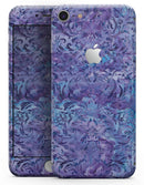 Purple Damask v2 Watercolor Pattern V2 - Skin-kit for the iPhone 8 or 8 Plus