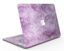 Purple Damask v2 Watercolor Pattern V3 - MacBook Air Skin Kit