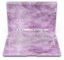 Purple Damask v2 Watercolor Pattern V3 - MacBook Air Skin Kit