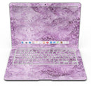 Purple Damask v2 Watercolor Pattern V3 - MacBook Air Skin Kit