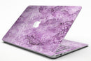 Purple Damask v2 Watercolor Pattern V3 - MacBook Air Skin Kit